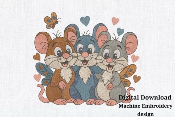 Cute Mice Funny Mouse Friends