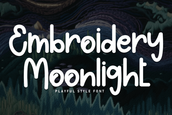 Embroidery Moonlight