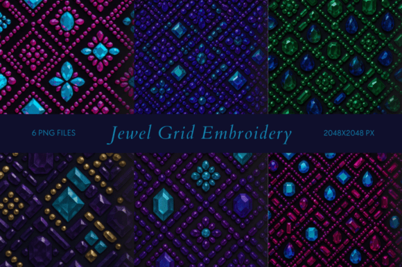 Jewel Grid Embroidery Review for Real Projects