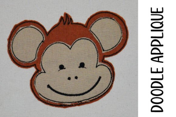 Monkey Doodle Appliqué – Embroidery