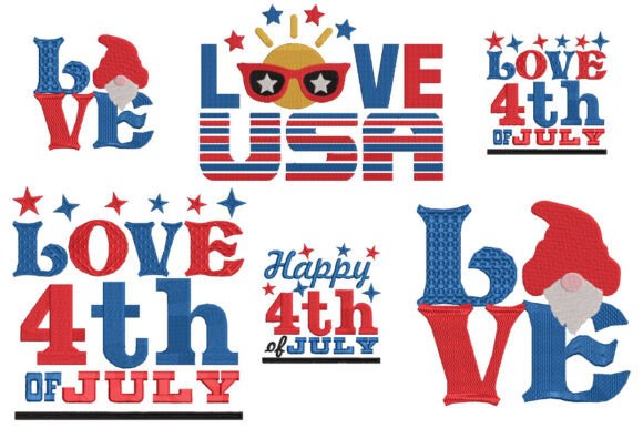 Patriotic Vibes – 4th of July Embroidery